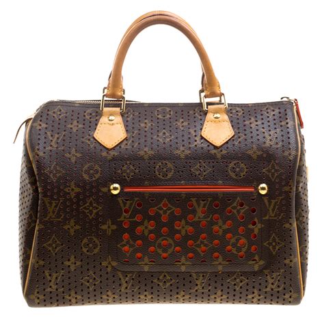 perforated speedy 30 luggage